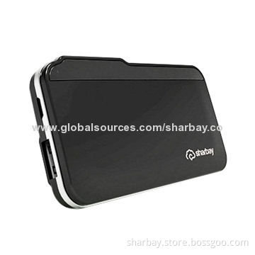 3,000mAh Portable Power Stations for iPhone, iPad, iPod, Samsung Devices, Cellphones, Tablet PCs